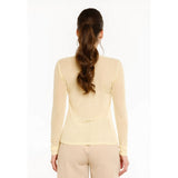 Liberté LIBERTÉ dam MESH T-shirt Yellow