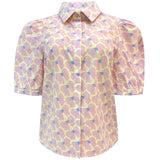 Liberté LIBERTÉ dam blus FLORA Blouse CUTE BOW ROSE