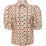Liberté LIBERTÉ dam blus FLORA Blouse STRAWBERRY
