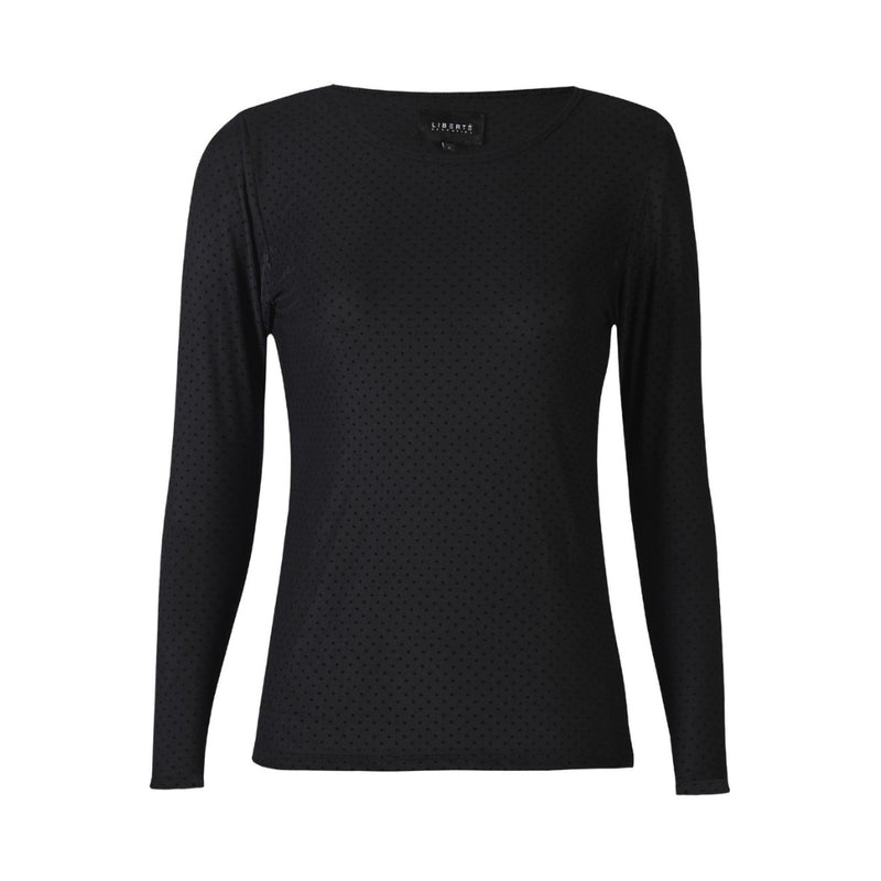 Liberté LIBERTÉ dam blus MESH Blouse Black