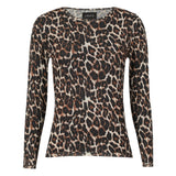 Liberté LIBERTÉ dam blus MESH Blouse Leopard