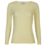 Liberté LIBERTÉ dam blus MESH Blouse YELLOW SMALL FLOCK DOT