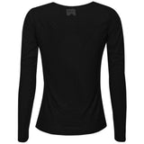 Liberté LIBERTÉ dam blus MESH Blouse BLACK BLACK DIAMOND DOT