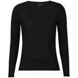 Liberté LIBERTÉ dam blus MESH Blouse BLACK SILVER DIAMOND DOT
