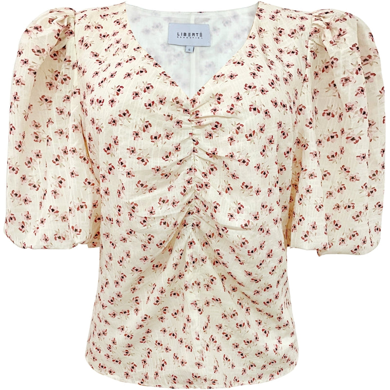 Liberté LIBERTÉ dam blus OPAL Blouse Rosa Flowers