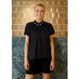 Liberté LIBERTE dam blus PIP T-shirt Black