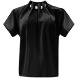 Liberté LIBERTE dam blus PIP T-shirt Black