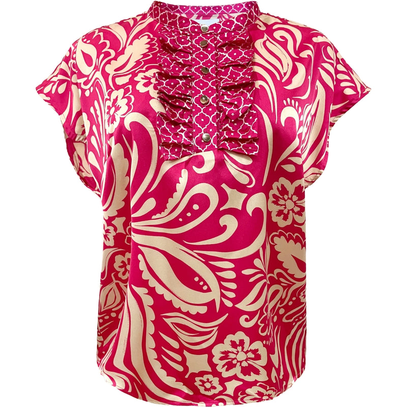Liberté LIBERTÉ dam blus TIA Blouse PINK MIX