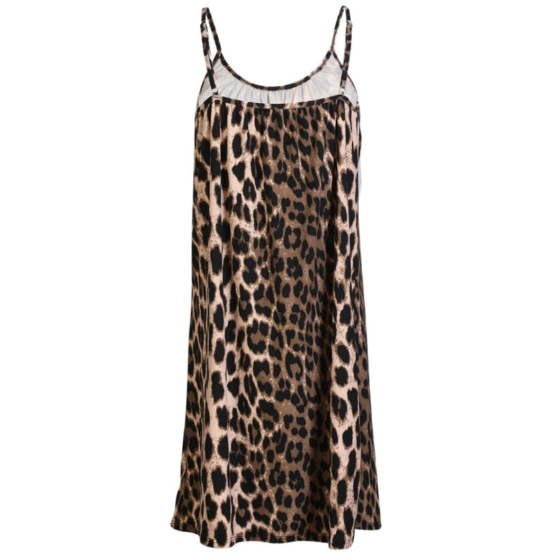 Liberté LIBERTÉ dam kjole ALMA Dress BIG LUX LEO FOSSIL