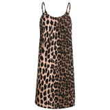 Liberté LIBERTÉ dam kjole ALMA Dress BIG LUX LEO FOSSIL