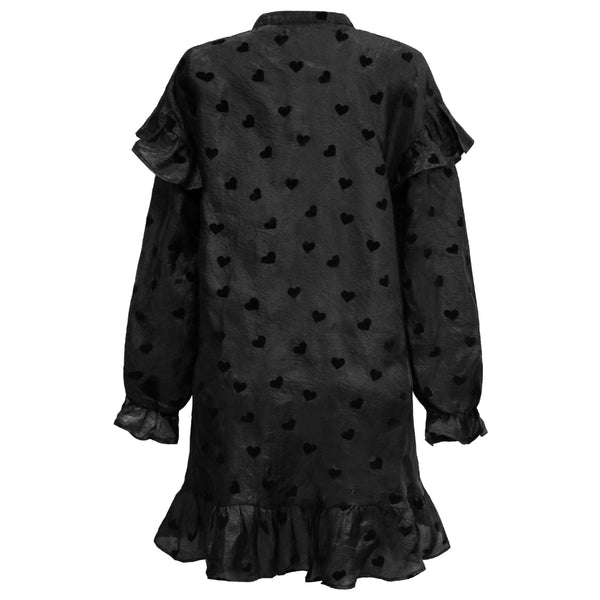 Liberté LIBERTÉ dam klänning TIA Dress BLACK HEART