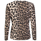Liberté LIBERTE dam top ALMA TWIST Blouse BIG LUX LEO FOSSIL