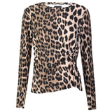 Liberté LIBERTE dam top ALMA TWIST Blouse BIG LUX LEO FOSSIL