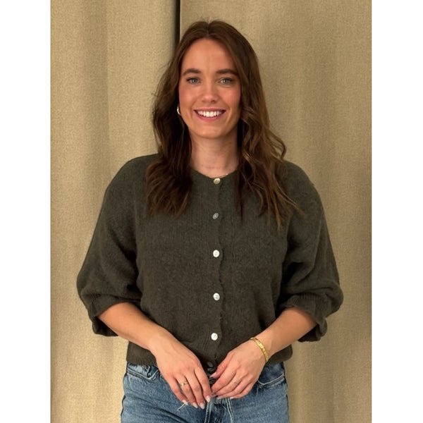 LULULIA LUJuno Knit Knit Military9436