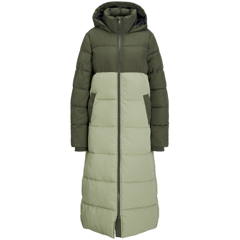 LULULIA LULULIA dam Clara Lång Puffer Jacket Tea