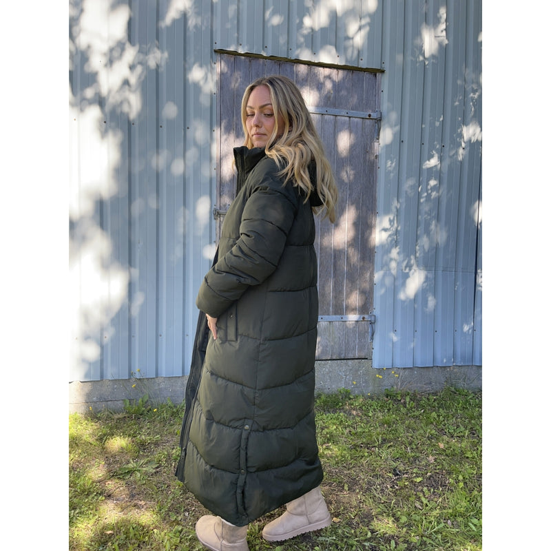 LULULIA LULULIA dam Helene Lång Puffer Jacket Rosin