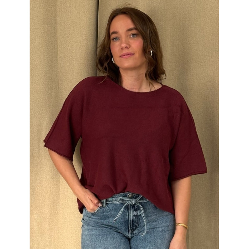 LULULIA LUNolia Knit Knit Wine