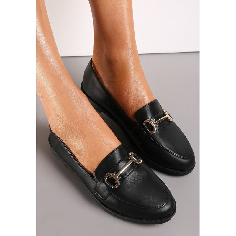 SHOES Lira dam loafers LCL-20 Shoes Black