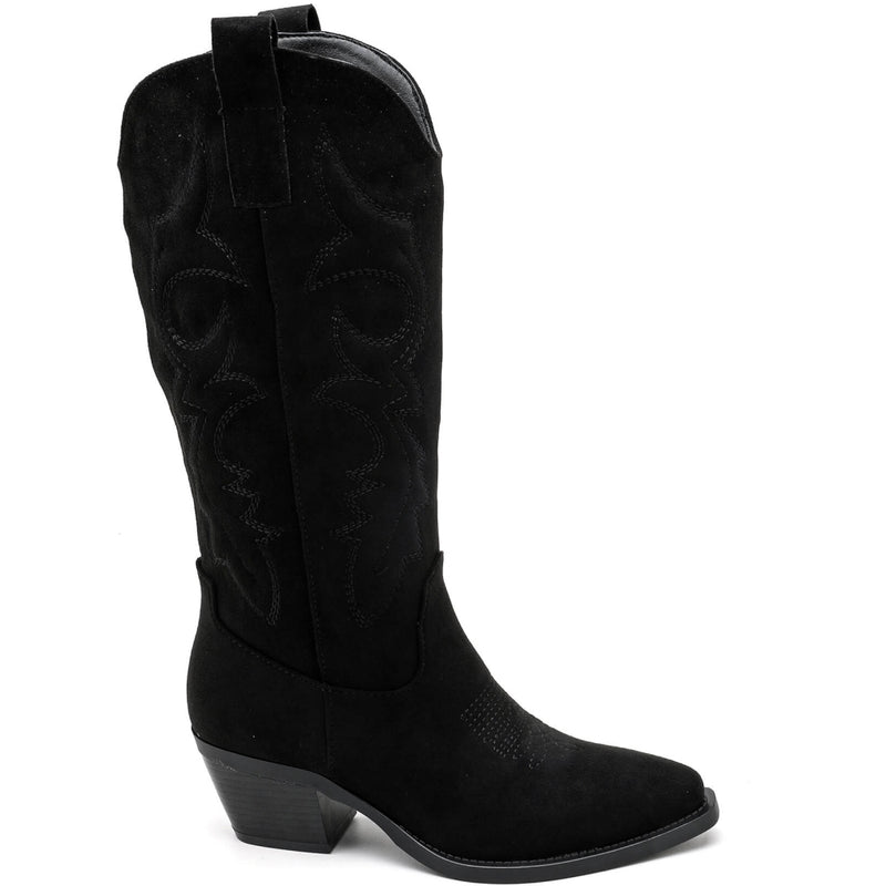 SHOES Lara dam stövlar 7689A Shoes Black