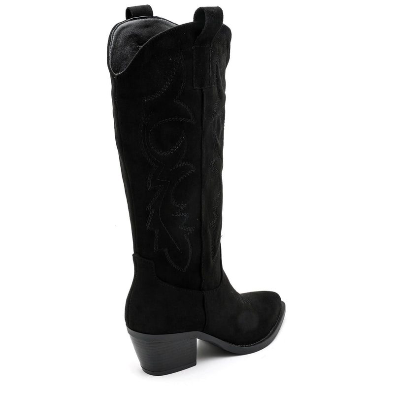 SHOES Lara dam stövlar 7689A Shoes Black