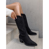 SHOES Lara dam stövlar 7689A Shoes Black