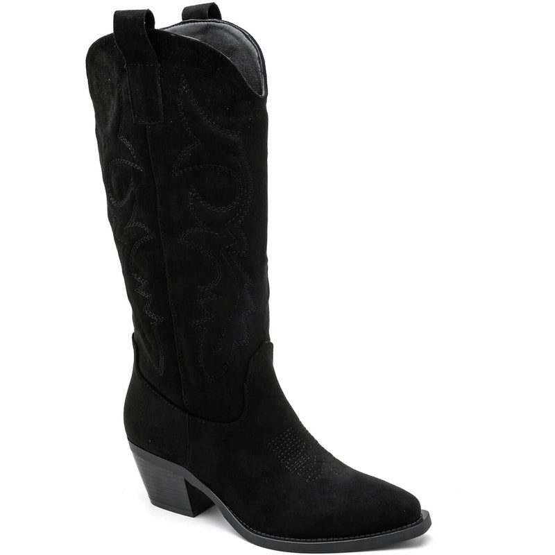 SHOES Lara dam stövlar 7689A Shoes Black