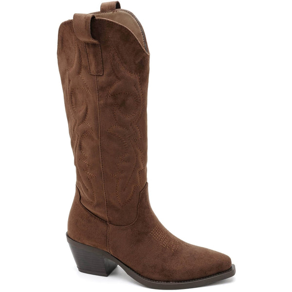 SHOES Lara dam stövlar 7689A Shoes Olive