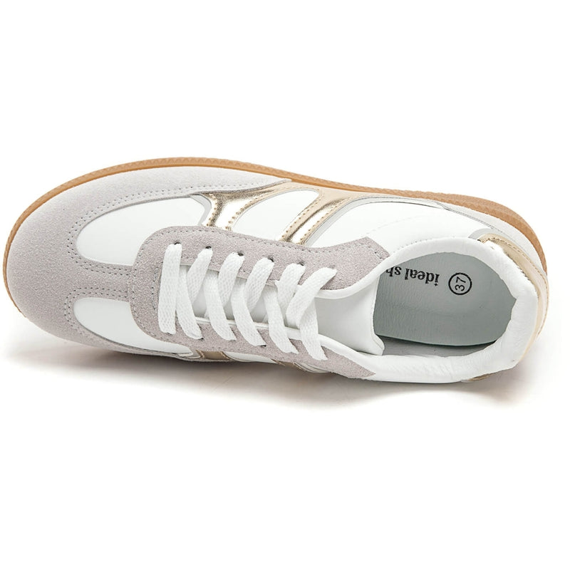 SHOES Laura dam sneakers 7589 Shoes Beige