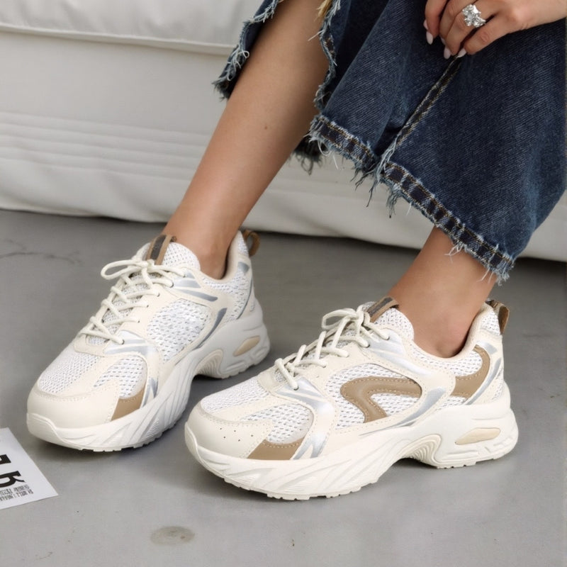 SHOES Liana dam sneakers L-81 Shoes Beige