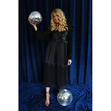 Liberté Liberte Dam klänning Nor Dress Black SEQUINS