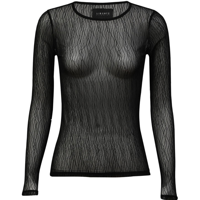 Liberté Liberté dam blus 21345 Blouse BLACK LINES