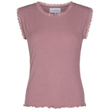 Liberté Liberté dam blus NATALIA LACE TOP Restudsalg Old Rose