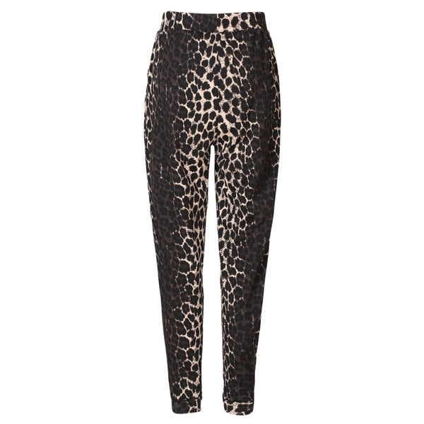 Liberté Liberté dam byxor ALMA FLEECE 9350 Pant DARK BROWN LUX LEO