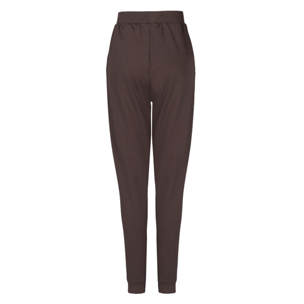 Liberté Liberté dam byxor ALMA FLEECE 9350 Pant DARK CHOCOLATE