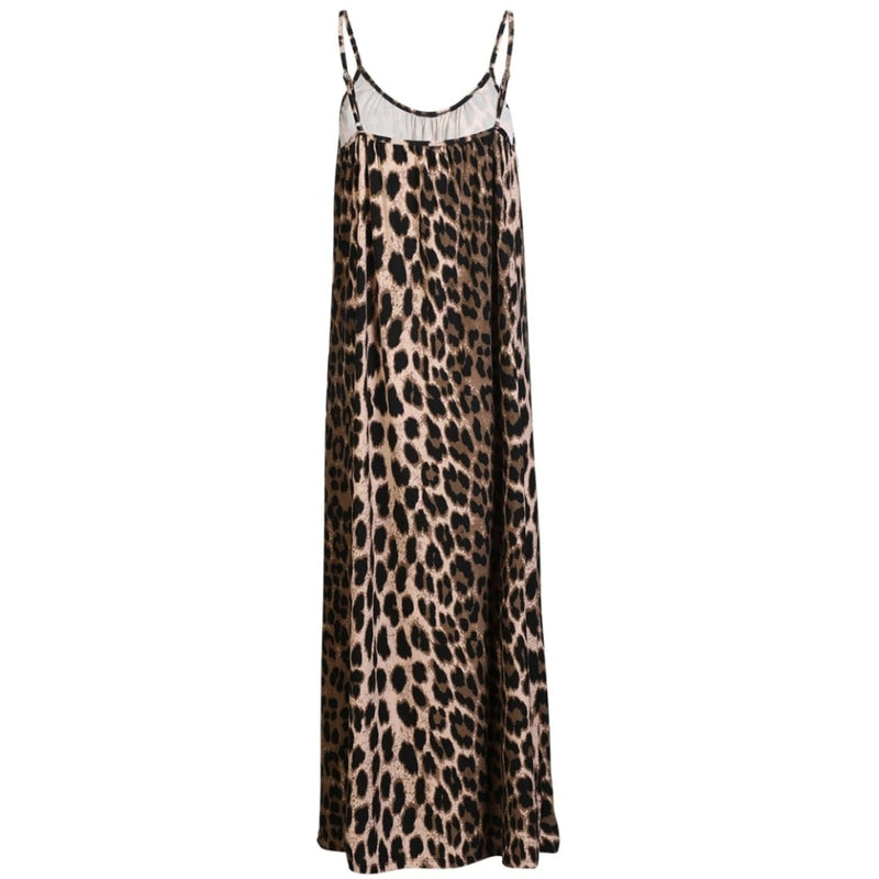 Liberté Liberté dam klänning 9579 ALMA Dress BIG LUX LEO FOSSIL