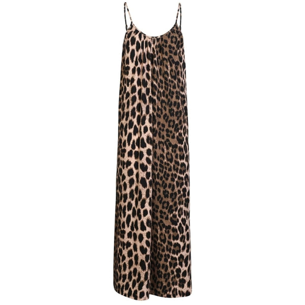 Liberté Liberté dam klänning 9579 ALMA Dress BIG LUX LEO FOSSIL