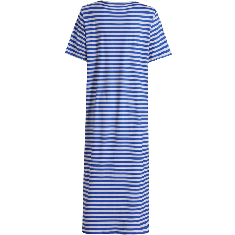 Liberté Liberte dam klänning Alma 9562. Dress STRIPE IVORY COBOLT