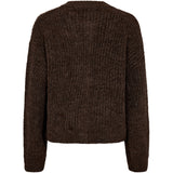 Liberté Liberte dam kofta FRO O-NECK Cardigan Chocolate
