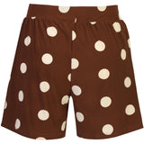 Liberté Liberte dam shorts ALMA 9517 Shorts BROWN CREME DOT