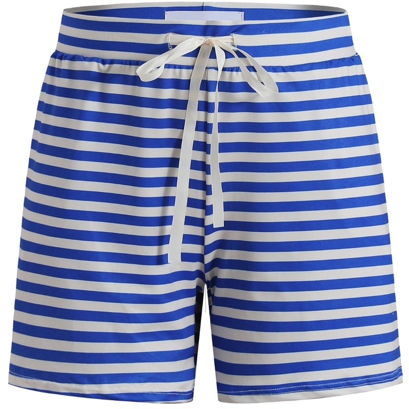 Liberté Liberte dam shorts ALMA 9517 Shorts STRIPE IVORY COBOLT