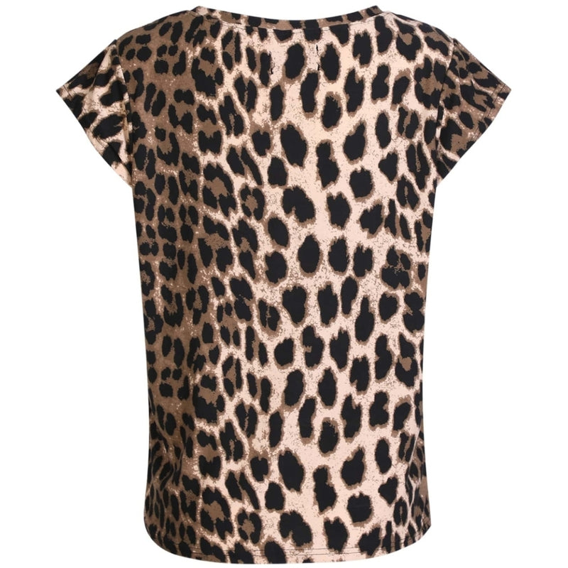 Liberté Liberté dam t-shirt 9581 ALMA T-shirt BIG LUX LEO FOSSIL