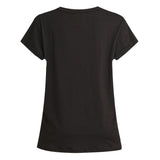 Liberté Liberté dam t-shirt 9581 ALMA T-shirt BLACK BLACK SIMILI
