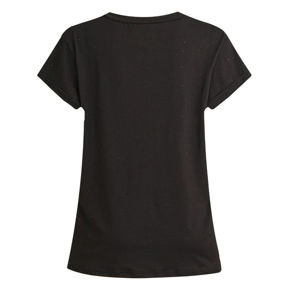 Liberté Liberté dam t-shirt 9581 ALMA T-shirt BLACK BLACK SIMILI