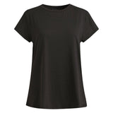 Liberté Liberté dam t-shirt 9581 ALMA T-shirt BLACK BLACK SIMILI