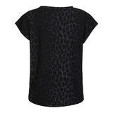 Liberté Liberté dam t-shirt 9581 ALMA T-shirt DARK GREY LEO