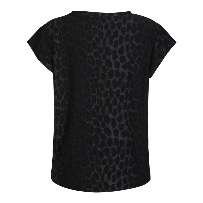 Liberté Liberté dam t-shirt 9581 ALMA T-shirt DARK GREY LEO