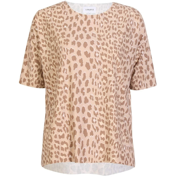 Liberté Liberté dam t-shirt 9581 ALMA T-shirt Desert Lux Leo