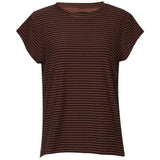 Liberté Liberté dam t-shirt 9581 ALMA T-shirt ESPRESSO STRIPE