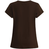 Liberté Liberté dam t-shirt 9581 ALMA T-shirt Mocca