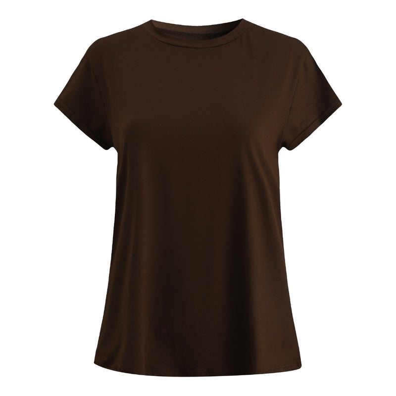 Liberté Liberté dam t-shirt 9581 ALMA T-shirt Mocca